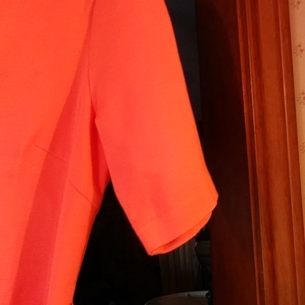 COPY - SIZE 6 TRINA TURK ORANGE DRESS!! NEVER WORN!! - Picture 4 of 11